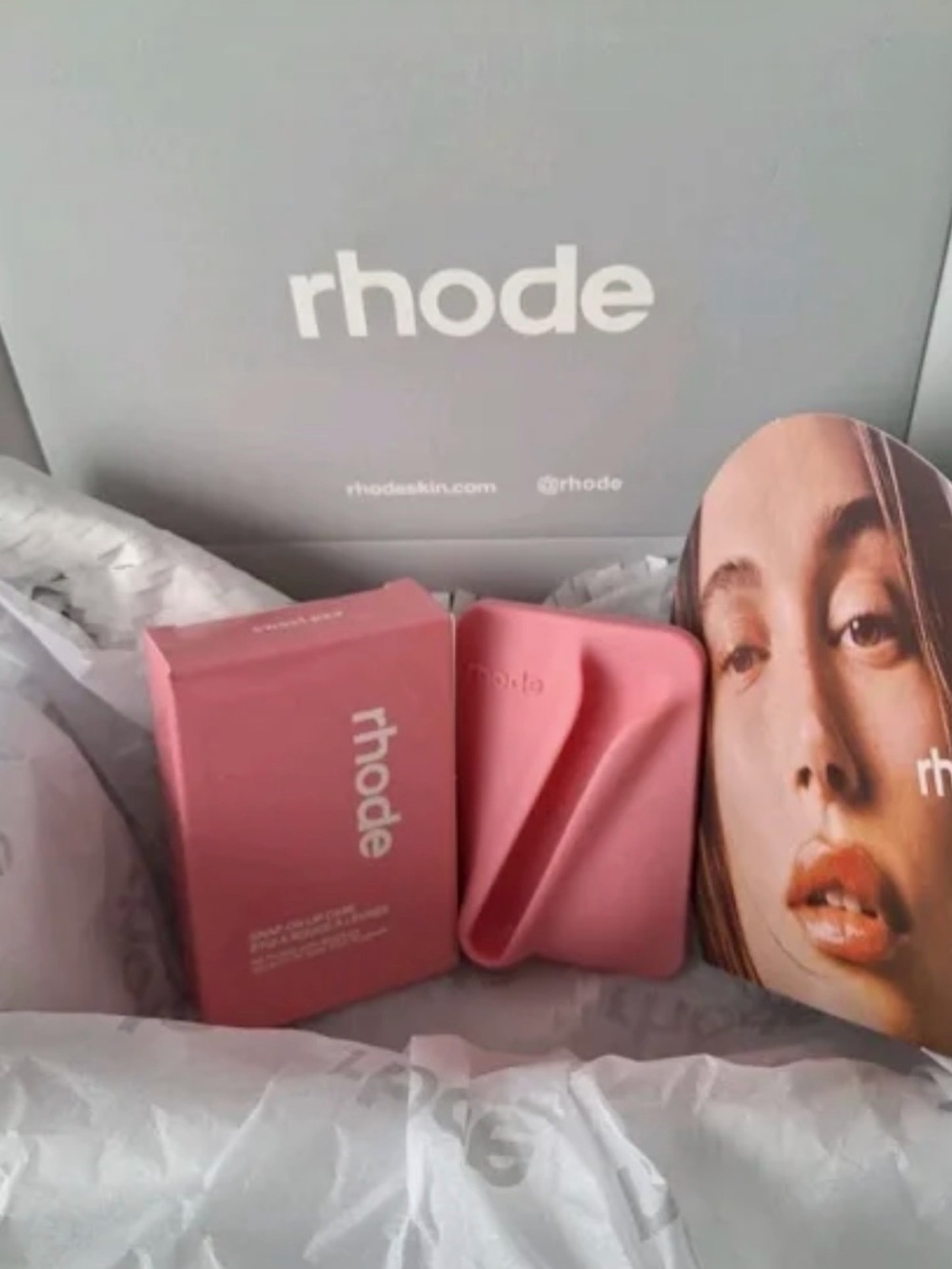 RHODE iPhone 16 pro silicone case sweet pea
